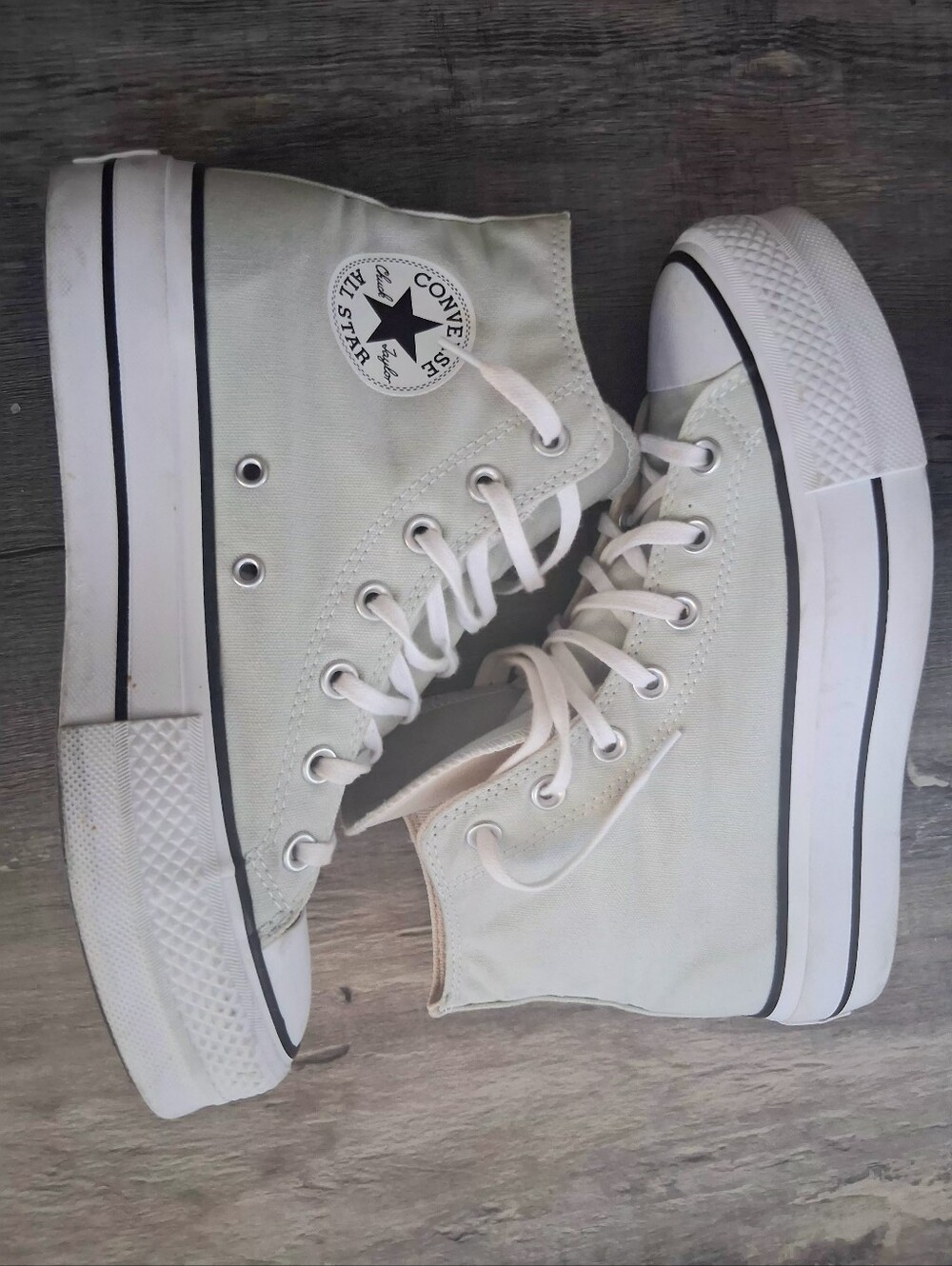NEW Convetse All Star "Lift" Mint Green